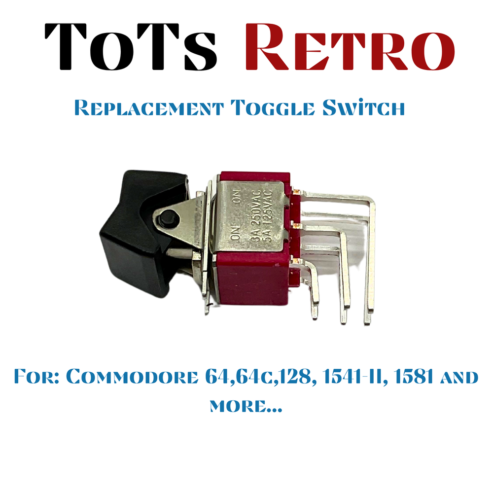 Commodore 64 commodore 128 commodore 1541-2, 1581 Power Switch | c64 c64c