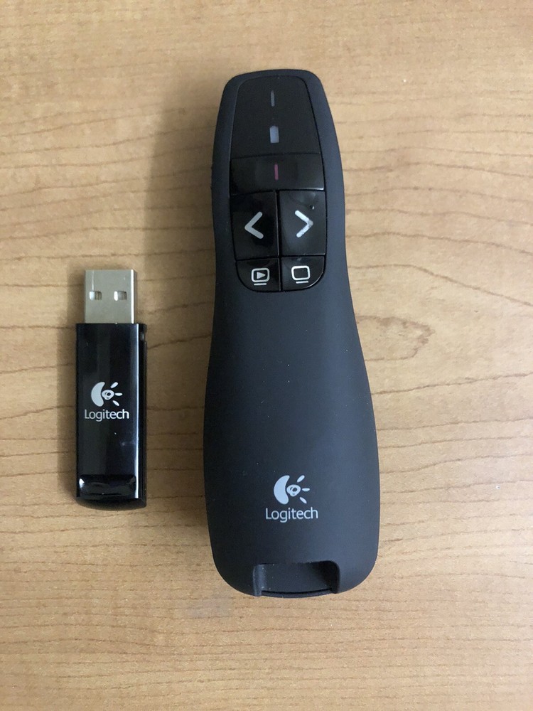 Logitech 60825-1 Laser Pointer with Case Great Condition USB Included