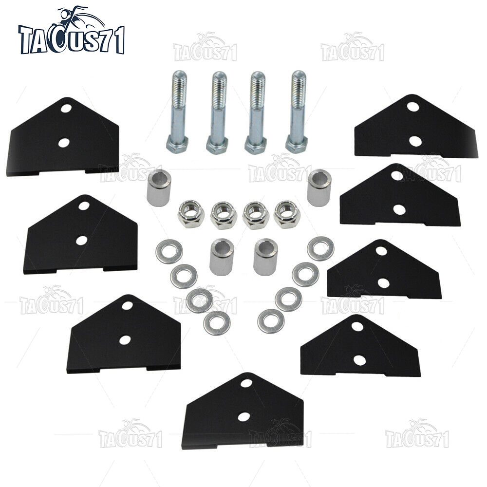 2" FULL Front&rear Lift Kit Set Suspension Mount Bracket Fit POLARIS UTV RZR 800