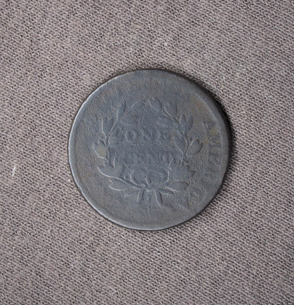 1806 Draped Bust Large Cent US mint copper coin