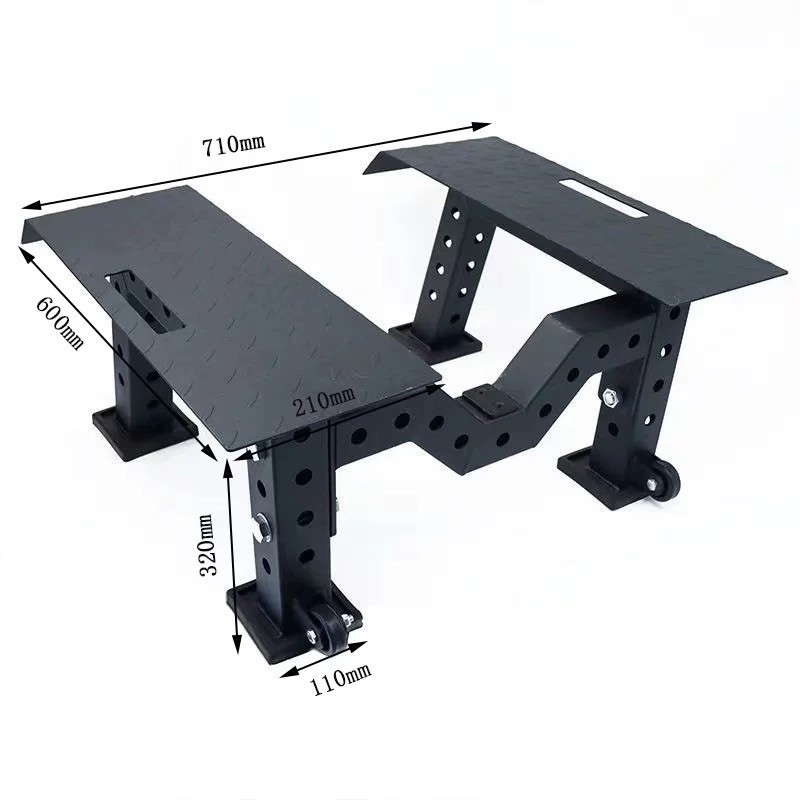 T-Bar Row High Platform - Multi-Function Stand for Deadlift, Squat, Back Row