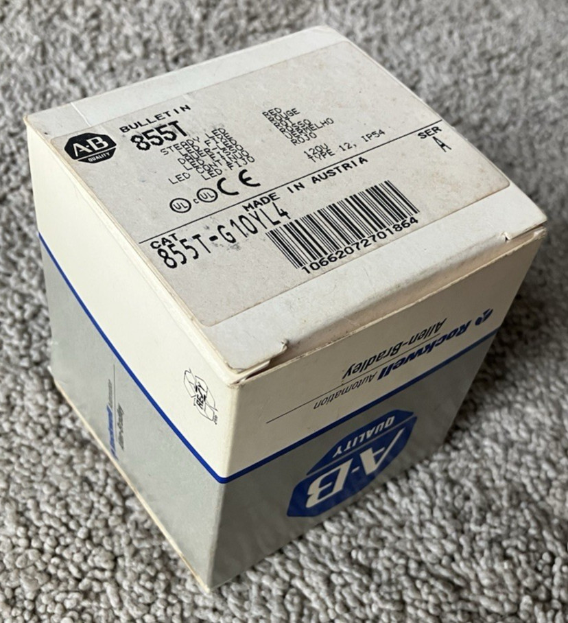 Allen Bradley 855T-G10YL4 Stack Light Red
