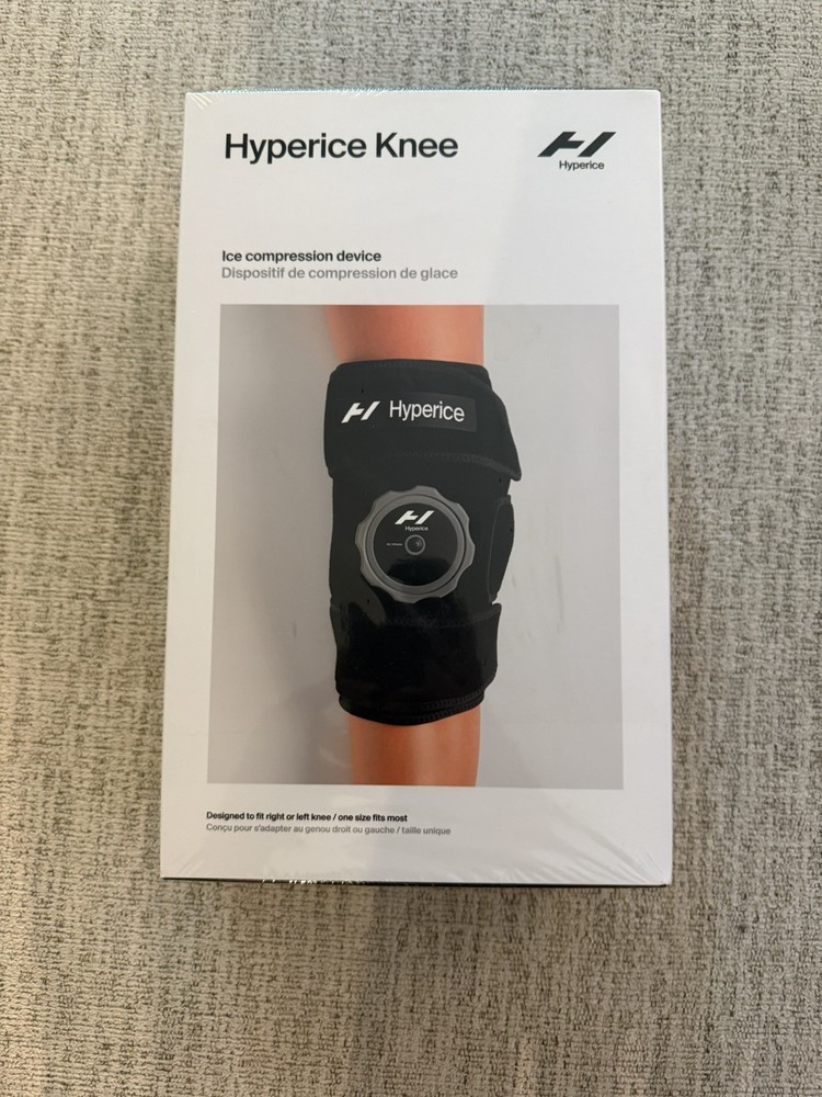 Hyperice Knee Ice Compression Device Black One Size Unisex