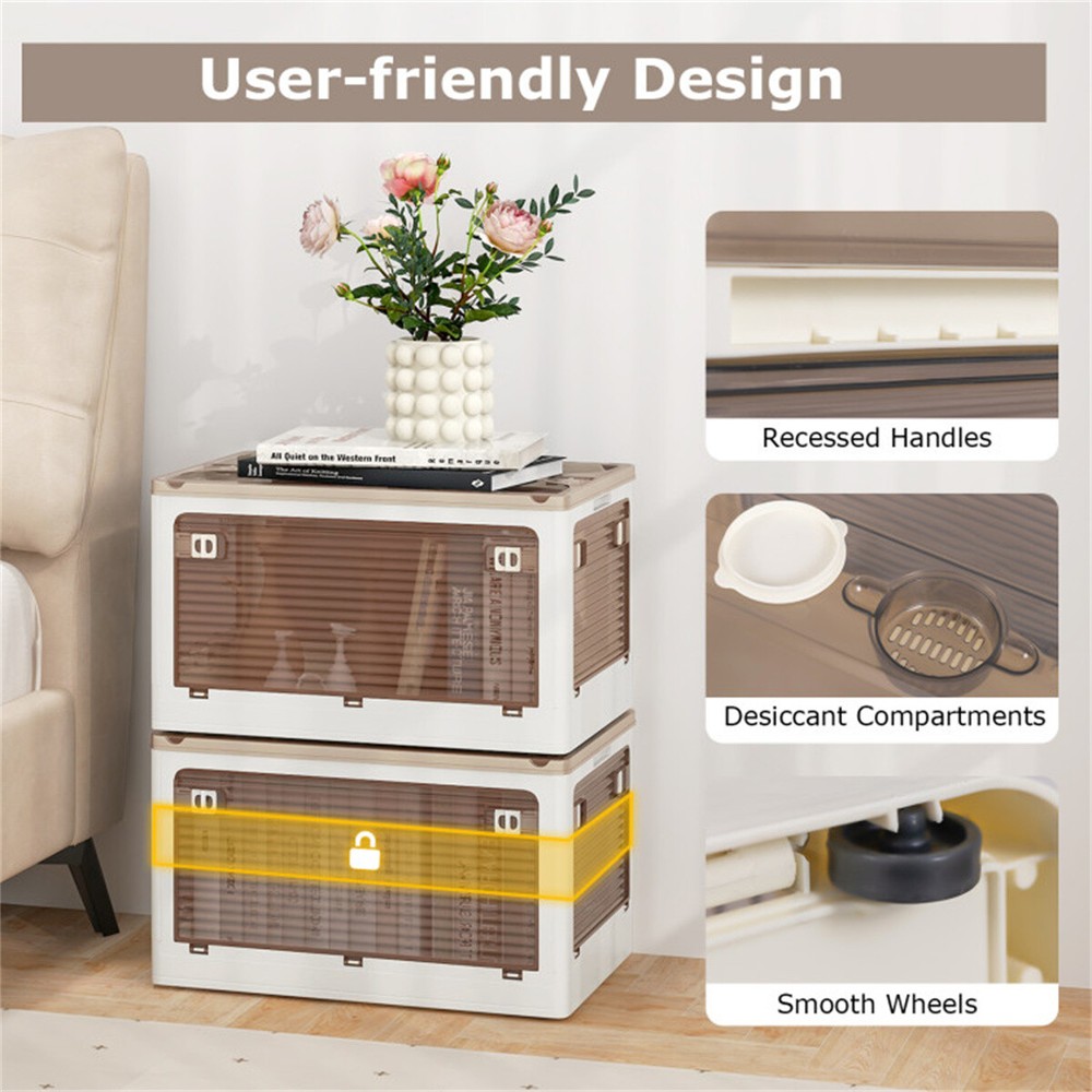 3-Pack Stackable Storage Bins 20 " X 14.5 " X 12 "