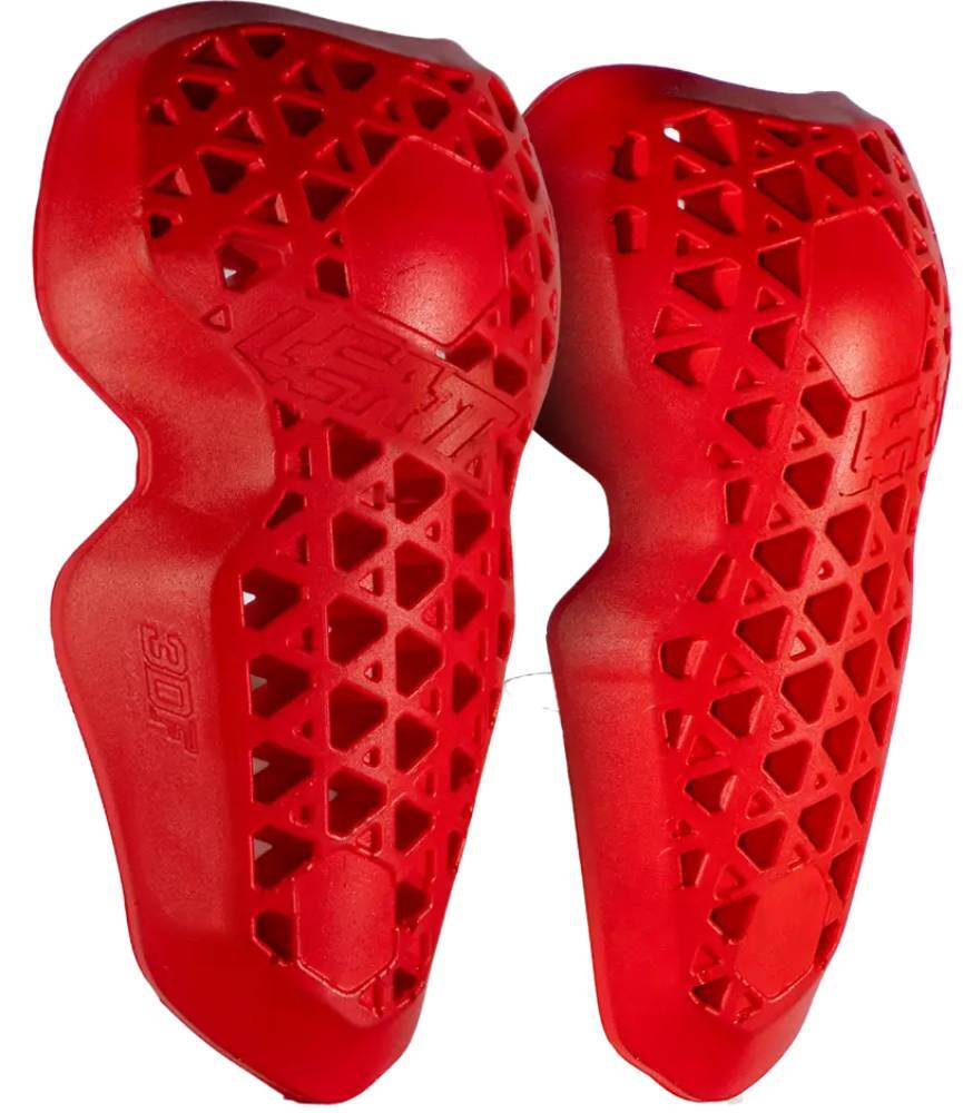 Leatt 3DF CE Level 1 Knee Protector Inserts Pair Red