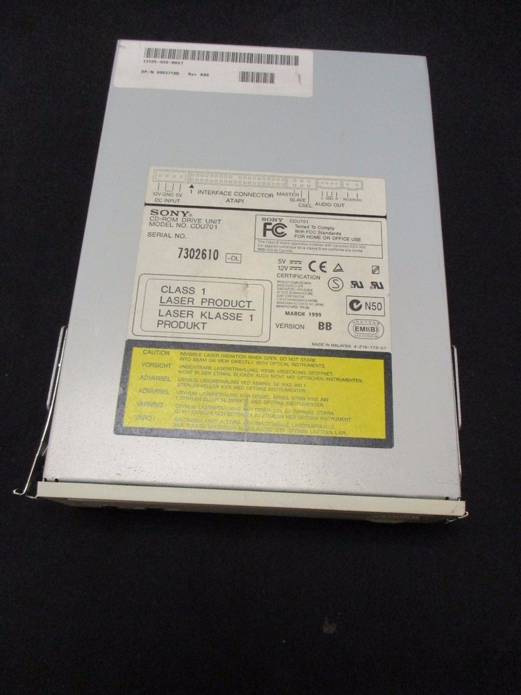 Sony CDU701 Used CD-ROM Drive Unit