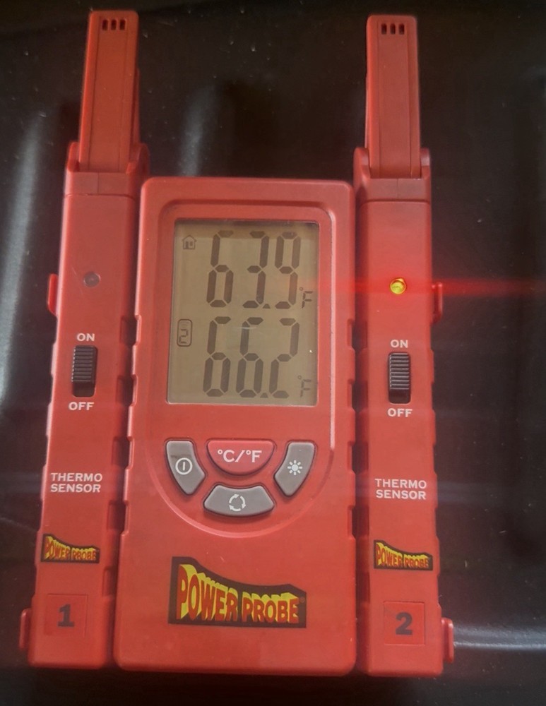 Power Probe TEMPKIT Wireless Dual Zone Temperature Kit With 2nd Probe