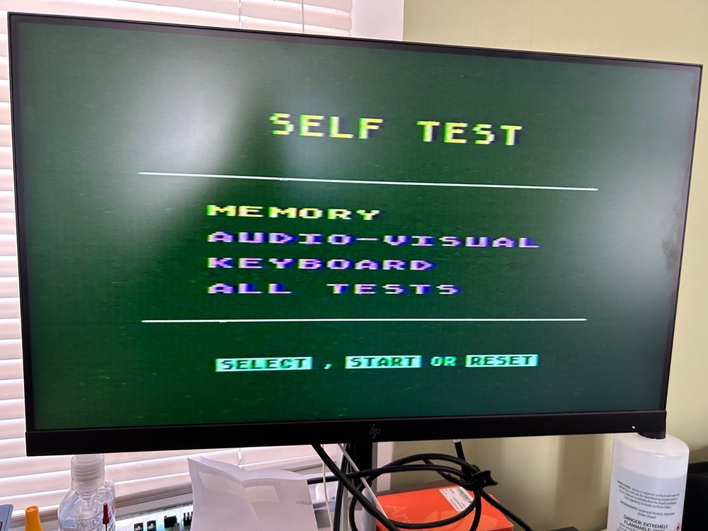 Atari 800XL Computer System Tested Working no power or game included