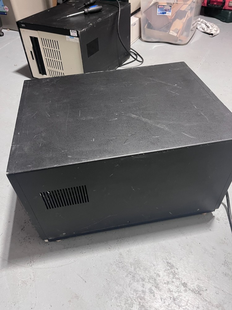 Vintage Wang 5505-1 Computer - two 8'' floppy disk drives - Untested - Powers on