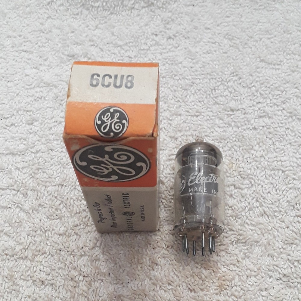 NOS GE 6CU8 Vacuum tube