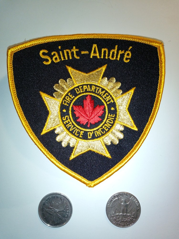 Saint-Andre Fire Department Patch Badge Crest