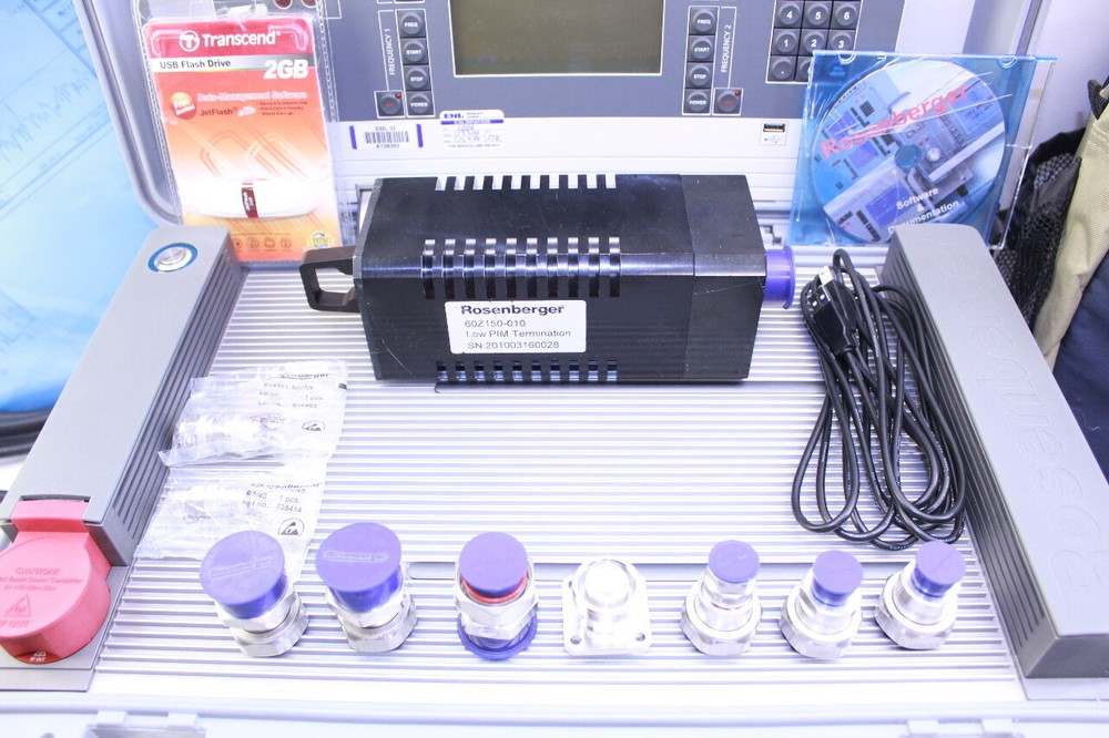 Rosenberger LTE 700 MHz Passive Intermodulation Analyzer w/ Cables & More