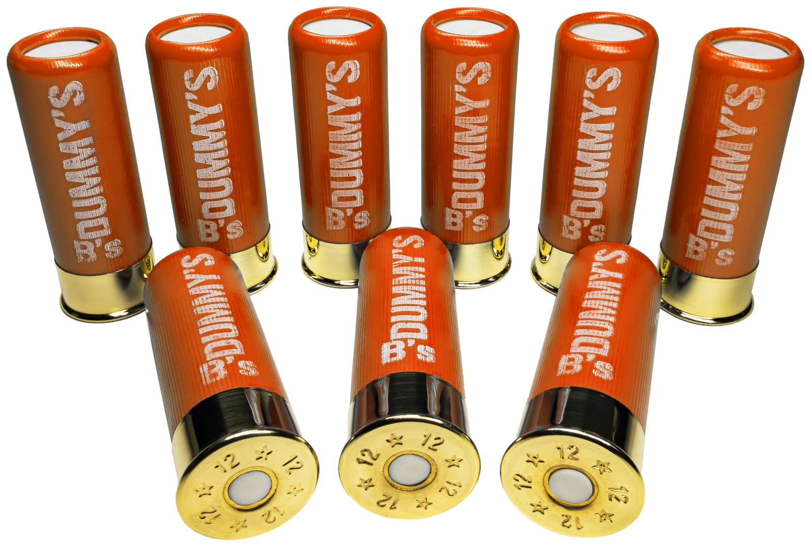 B's Dry Fire Snap Caps® 12 Gauge - Training Caps - 9 X Orange - 12 Ga