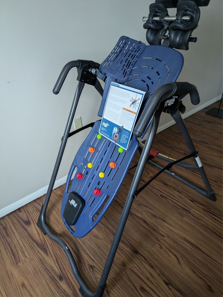 Teeter Hang UPS EP-560 Inversion Table With Back Pain Relief Kit