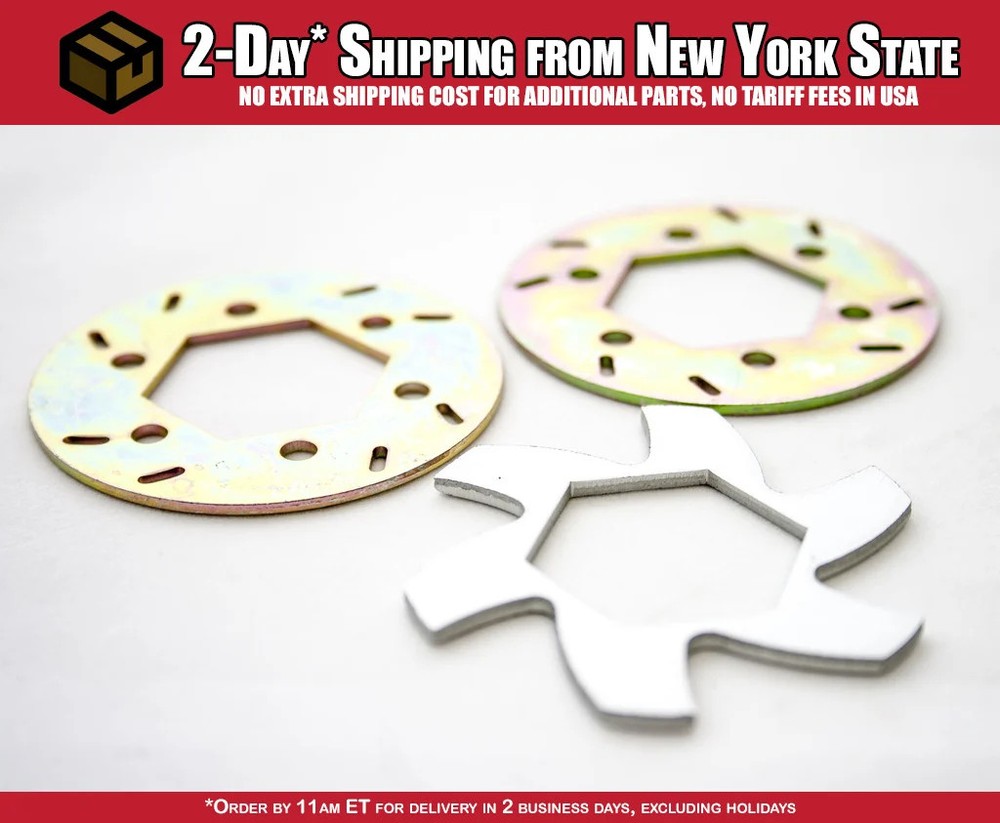 QS Brake Disk/Rotor Set