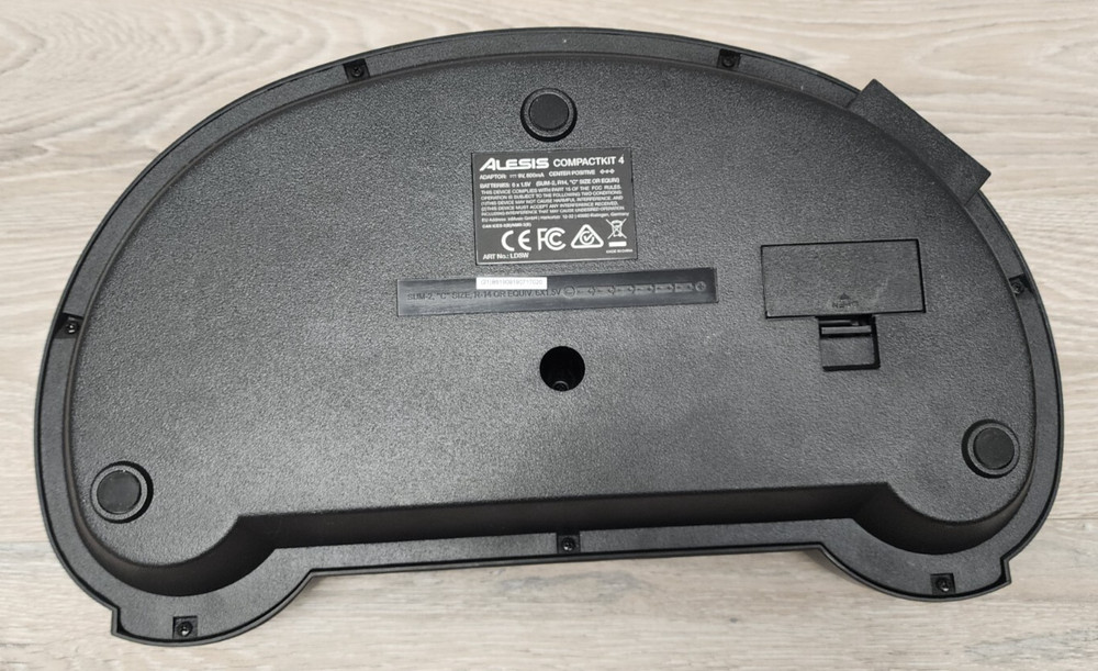Alesis CompactKit 4 Tabletop Electric Electronic Drum Kit Pads Tested Working