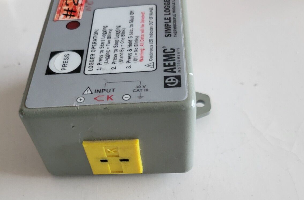 AEMC Simple Logger L620 - Thermocouple Data Logger