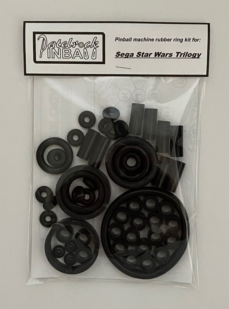 1997 Sega Star Wars Trilogy Pinball Machine Rubber Ring Kit