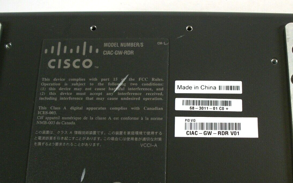 Cisco CIAC-GW-RDR Cisco Physical Access Reader Module