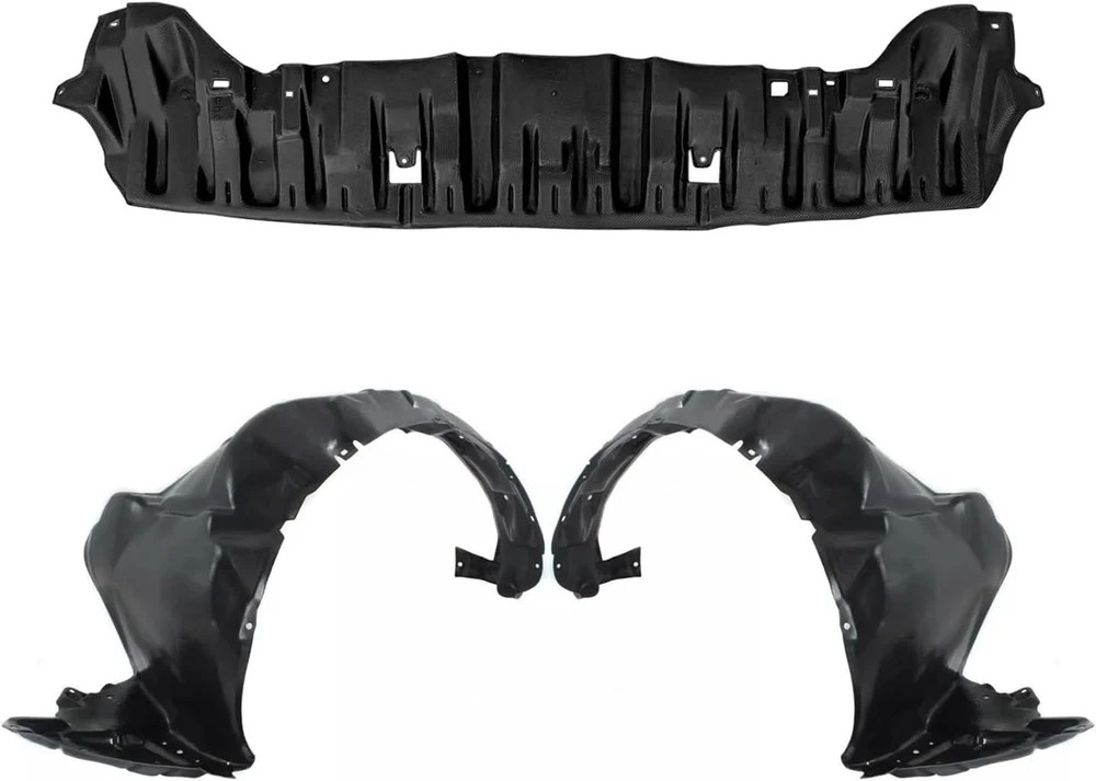 Fender Liner & Engine Splash Shield Set Compatible with 2012 2013 2014 Toy-OTA