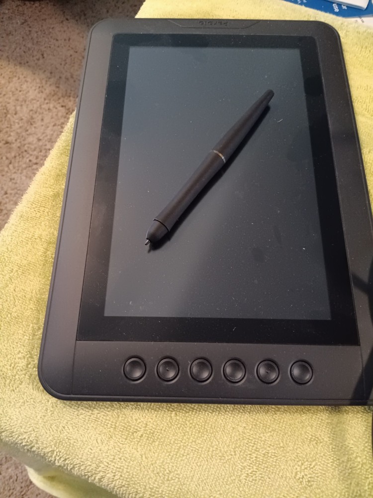 Parblo Graphics Tablet USB with Pen, Cables, and Carrying Case