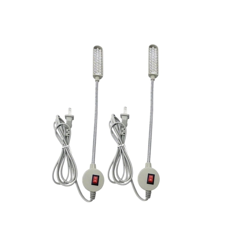 2 Pack 30 LED Sewing Machine Light, Magnetic Base, For JUKI, BROTHERDR