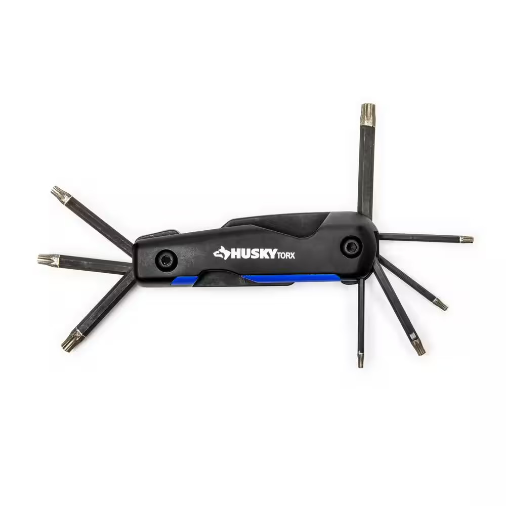 Folding Diamond Torx Hex Key Set (8-Piece)