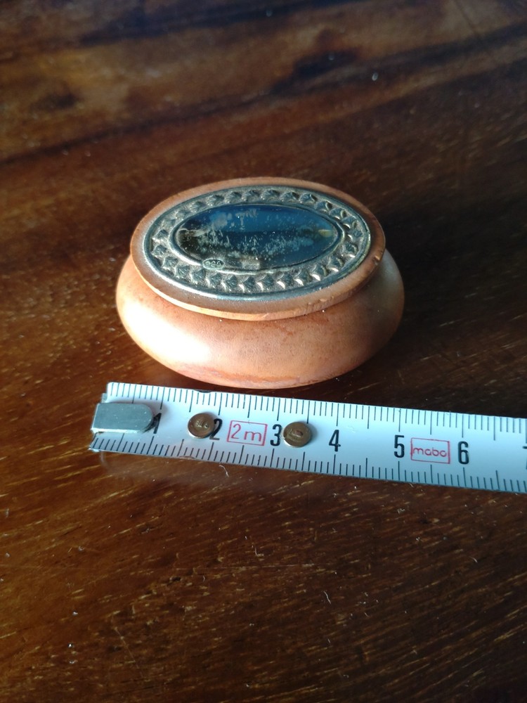 925 Wooden and Silver Box
