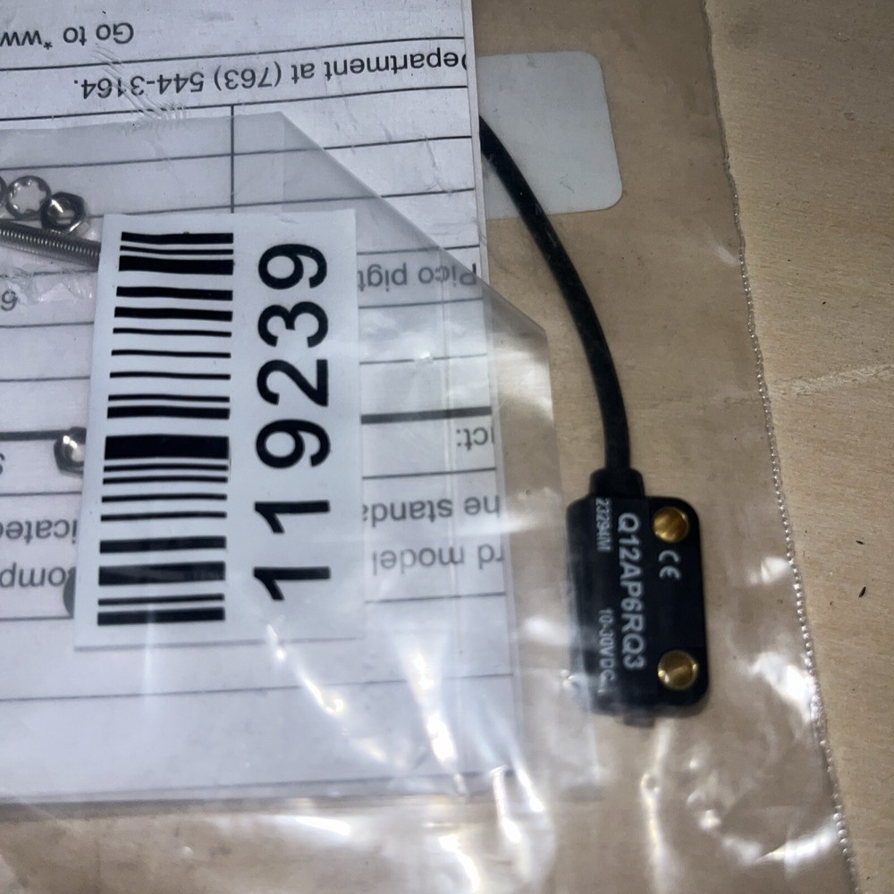 Banner Sensor #Q12AP6RQ3, KP-855