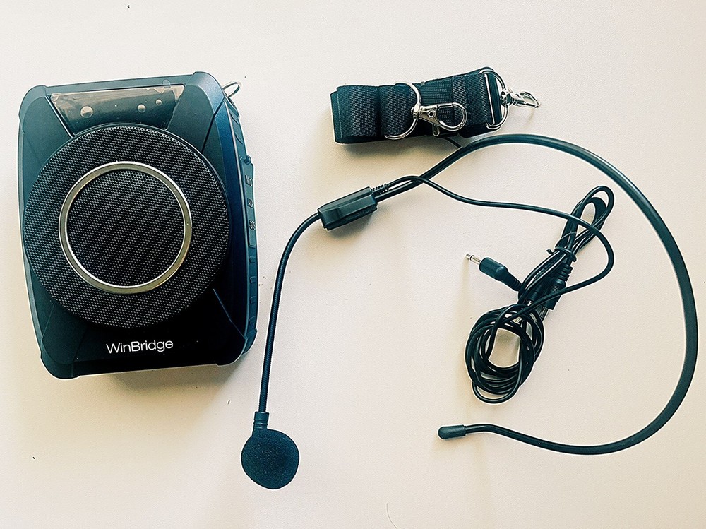 20W Bluetooth Voice Amplifier w/ Wireless Mic – Portable Waterproof Speaker