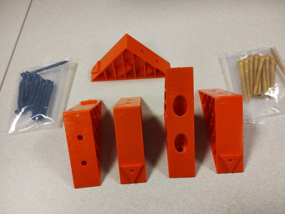 Vertical Control Bracket; Set of 5