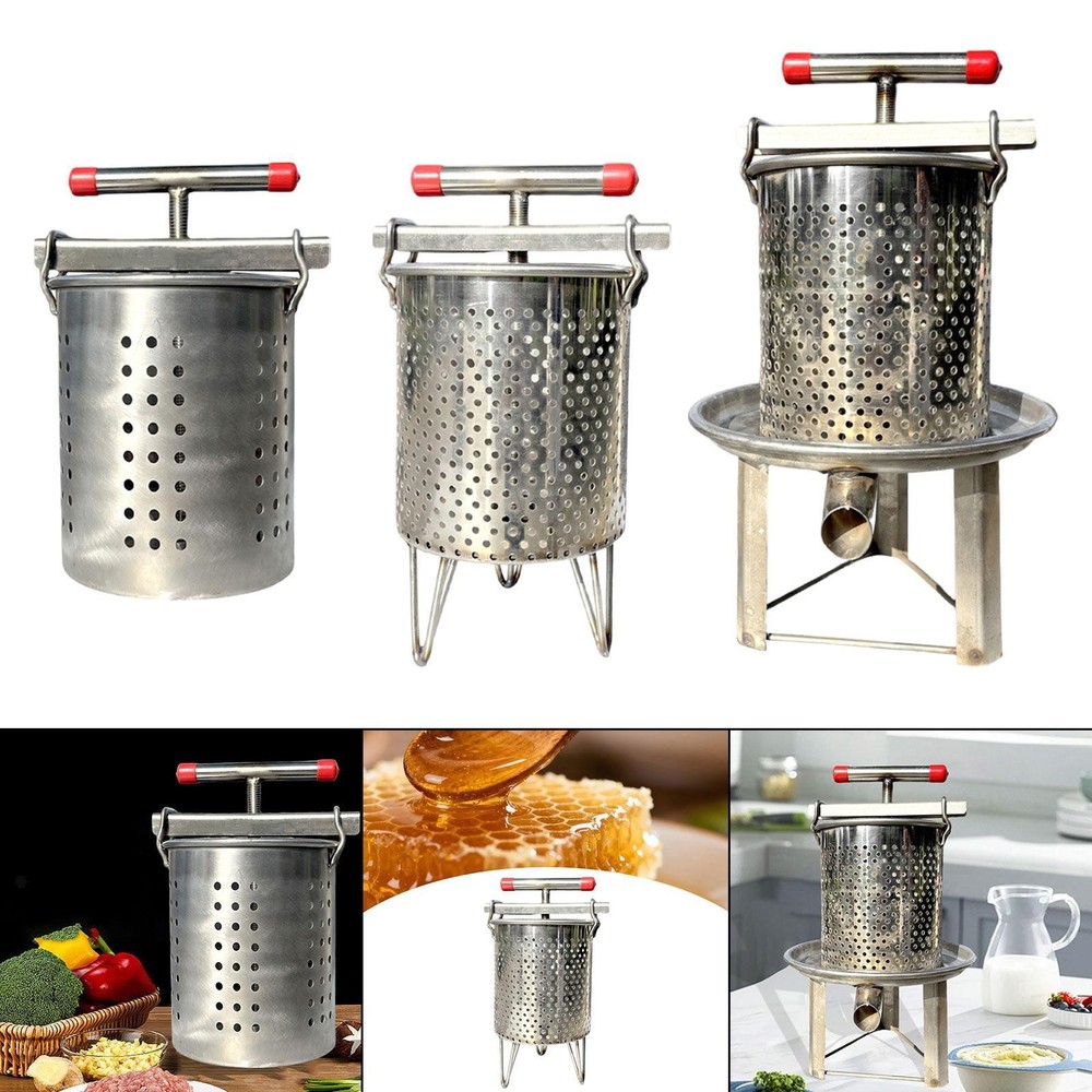 Honey Press Extractor Multifunctional Residue Separation Portable Crusher