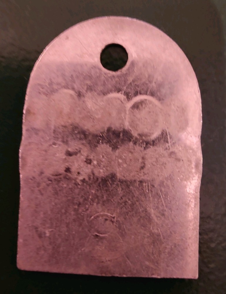 Colliery Mine Pit Check Tally Token marked Deputy Trainee 3