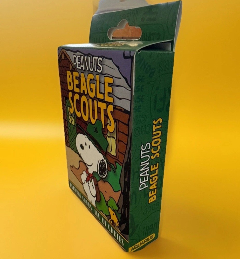 Peanuts Beagle Scouts - Playing Cards - Approx 3.5" x 2.5" Card Size