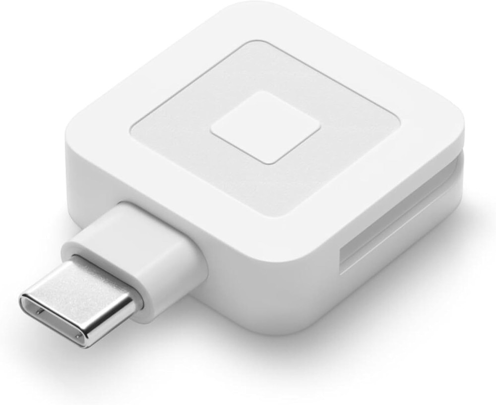Lightweight USB-C Magstripe Reader for Mobile Payments - Compatible with iOS