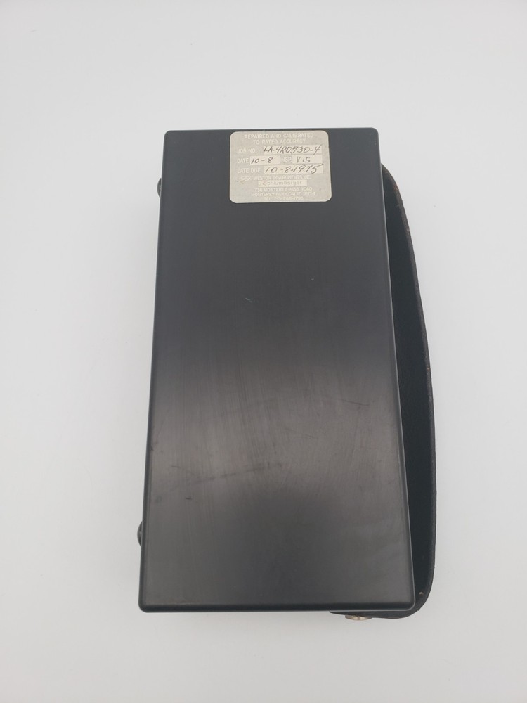 Weston Foot Candle Meter Model 614