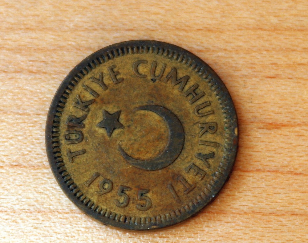 1955 Turkey 10 Kurus
