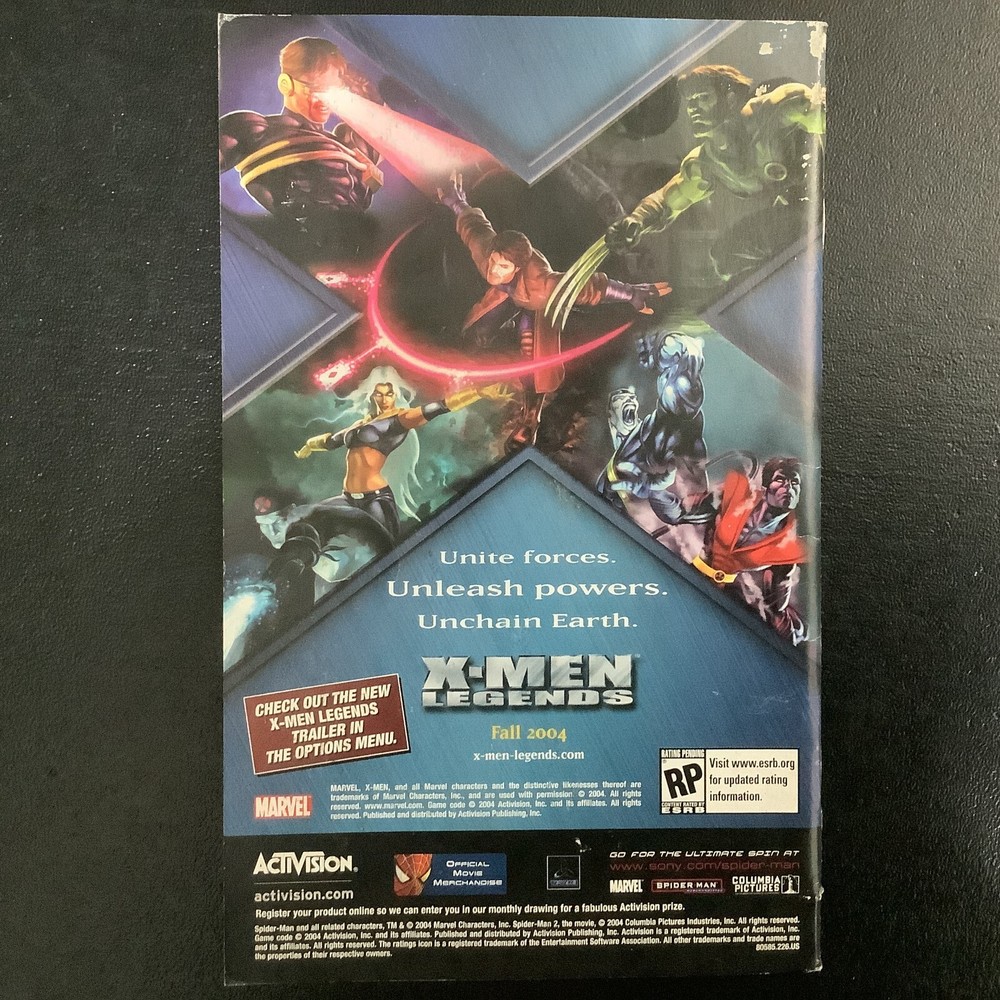 Spider-Man 2 PS2 PlayStation 2 Instruction Manual Only