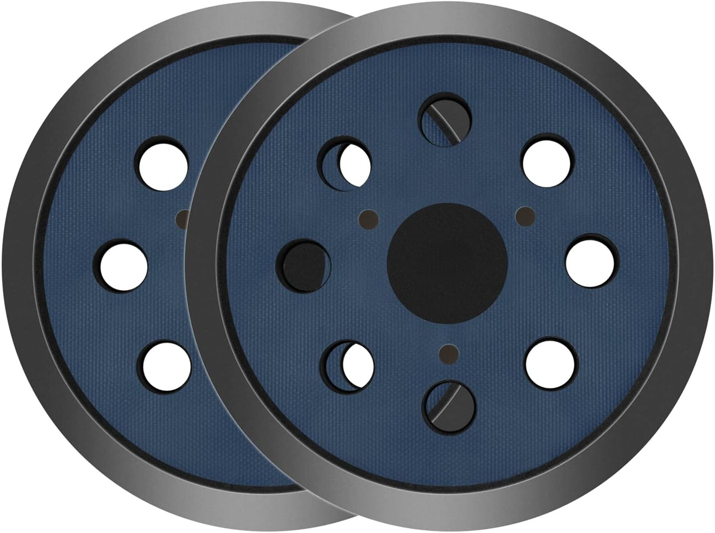 2x 5inch Orbital Sander Replacement Pad Hook Loop for Dewalt/Makita/Porter Cable