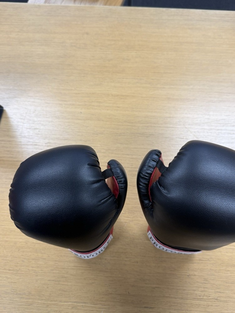 ProForce Boxing/Cardio/Kickboxing Fighter Gloves w/ Hook & Loop Wrist Wrap