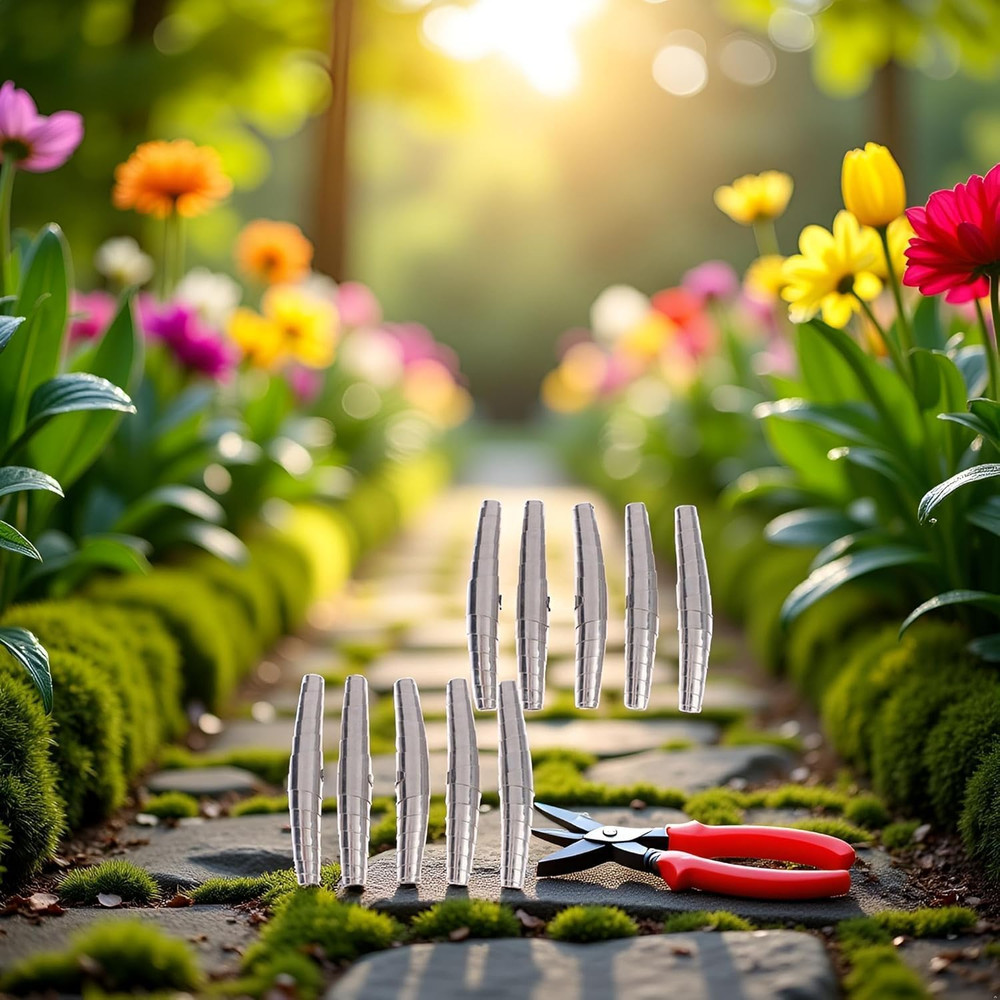 10Pcs Silver Springs Pruners Replacement, Replacement Pruning Shear Spring,Spare