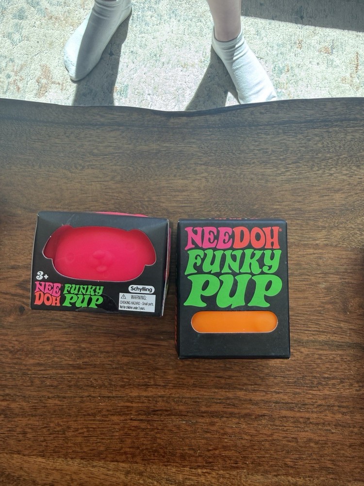 Two Pack Needoh Funky Pup