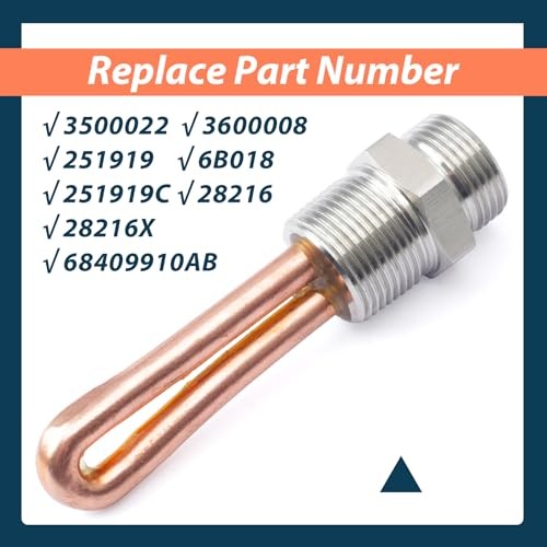 3500022 Engine Block Immersion Heater Replacement for Cummins for Paccar