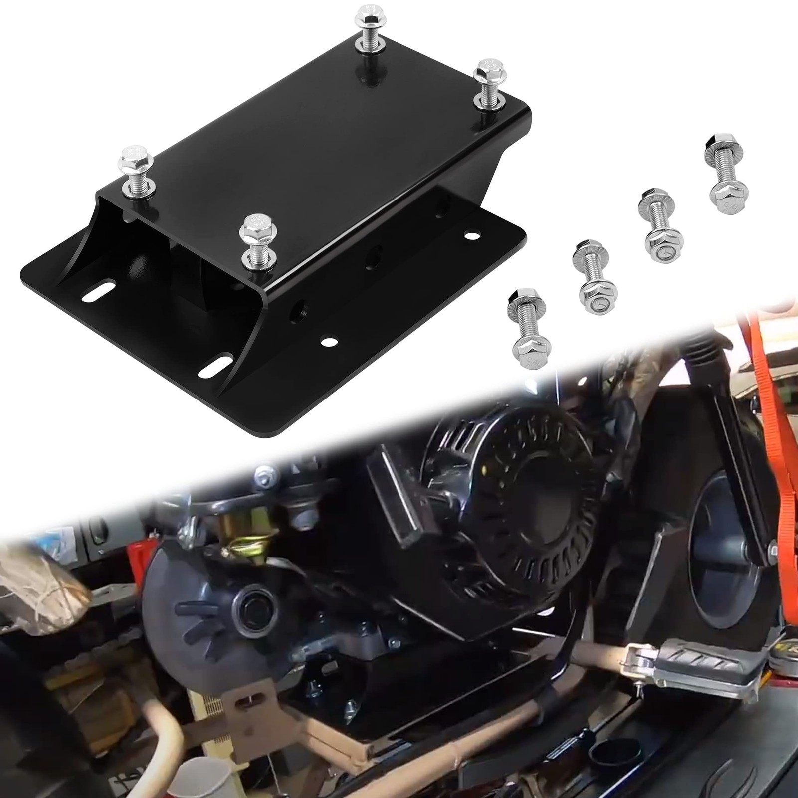 Motor Riser Plate 1-3/4" Lift for Predator 196cc 212cc Mini Bike Mount