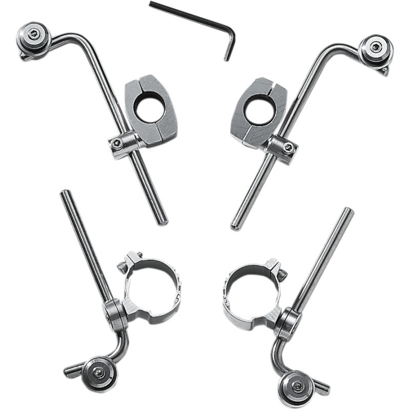 MEMPHIS SHADES Replacement Mounting Hardware Kit - Chrome - MEM9903