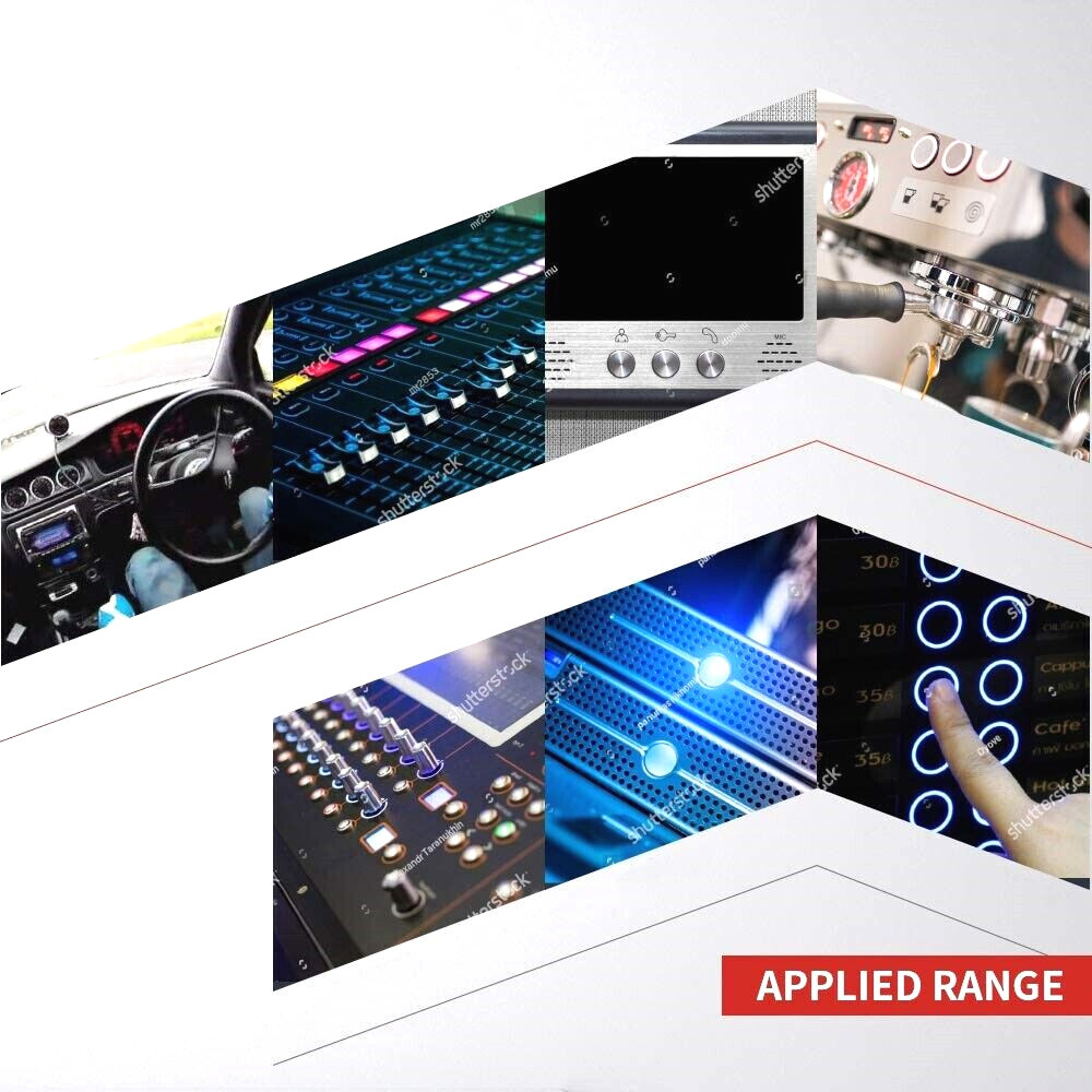 LED ON/OFF Stainless Steel Push Button Panel Mount Switch w/Harness