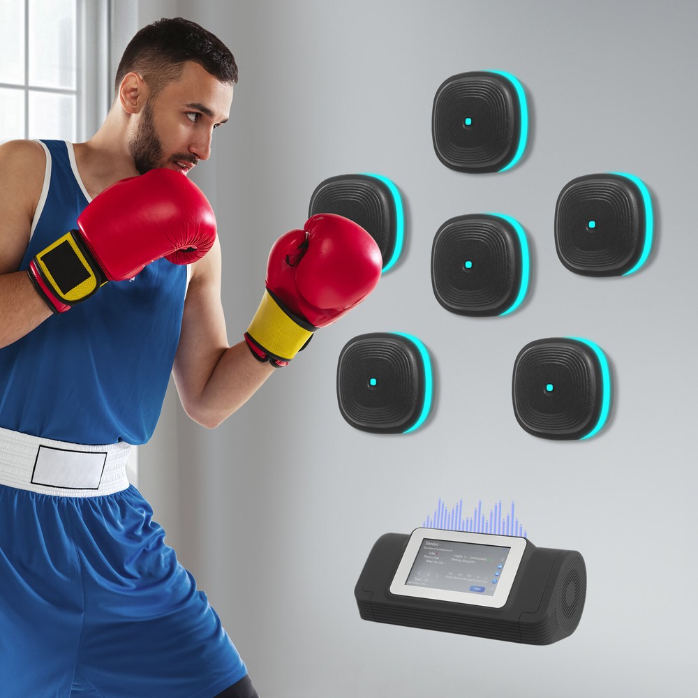 Split Musical Boxing Punching Machine Bluetooth Split Musical Boxing w/ 6 Target
