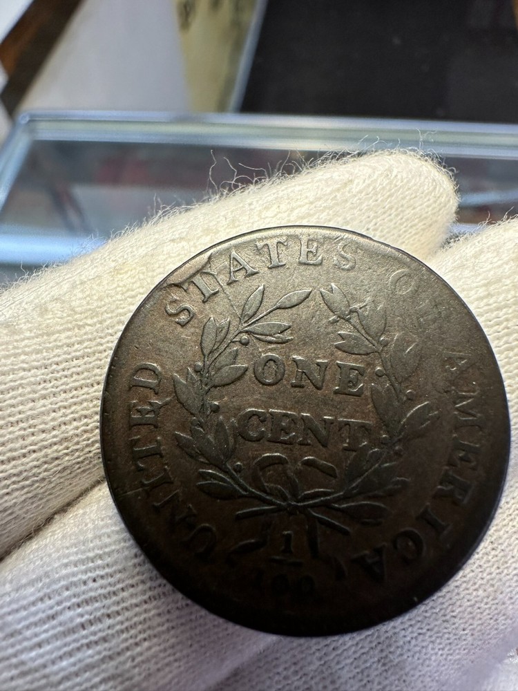 1798 Draped Bust Large Cent Fine Variety S-167