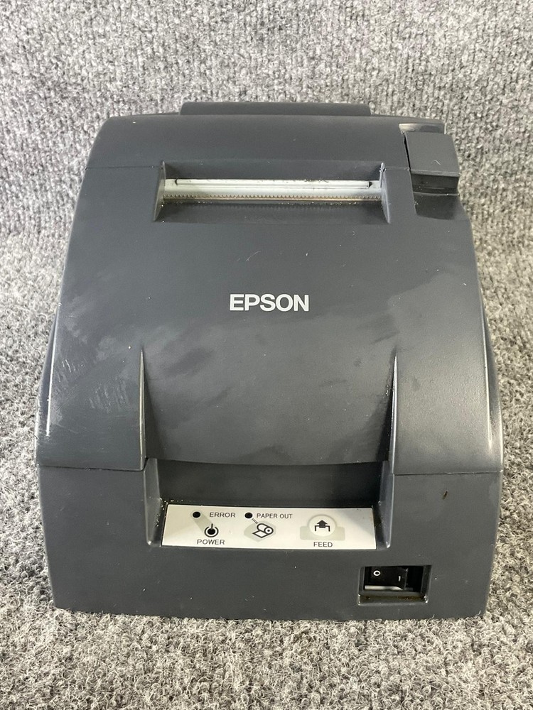 Epson TM-U220B Serial Dot Matrix Receipt Printer M188B Auto-Cutter - Black