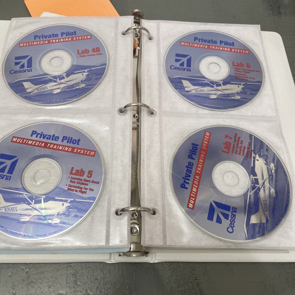 Cessna Private Pilot Cleared For Take Off Multimedia Training 31 Computer Discs